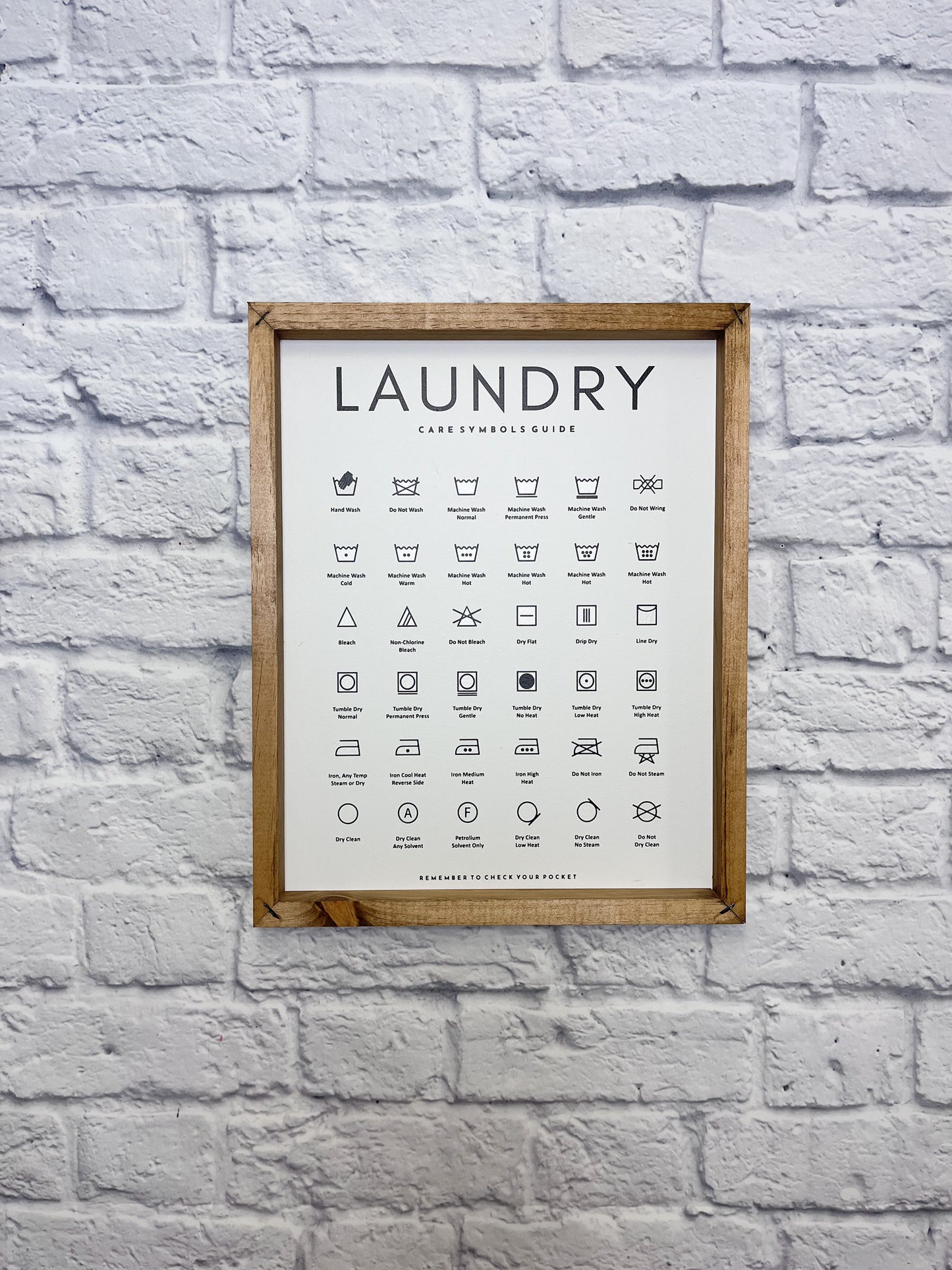 Laundry Symbols Guide